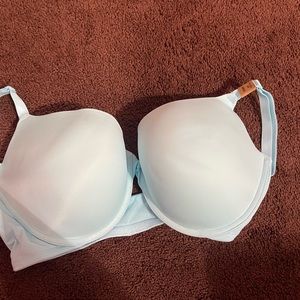 Blue Victoria Secret Pink Bra